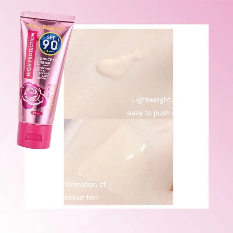 Lightweight formula sunscreen