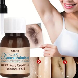 Cyperus Oil for hair removal