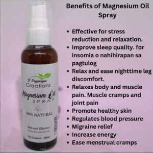 Magnesium Spray Benefits