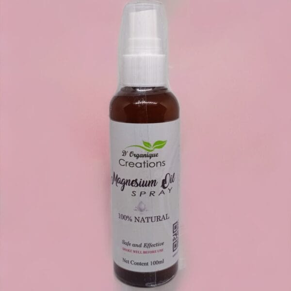 Magnesium Spray Oil to ease muscle cramps and improve sleep quality