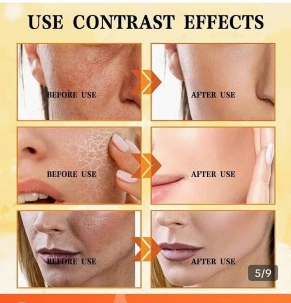 VC TONER BEFORE AND AFTER USE EFFECT