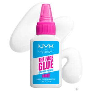 NYX Professional Makeup The Face Glue Primer – Gripping Face Primer with 24H Hydration & Long-Lasting Makeup Wear